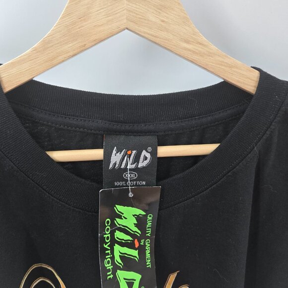 Wild Windsor London Black Glow In the Dark Castle Short Sleeved T-Shirt XXXL - Picture 11 of 11